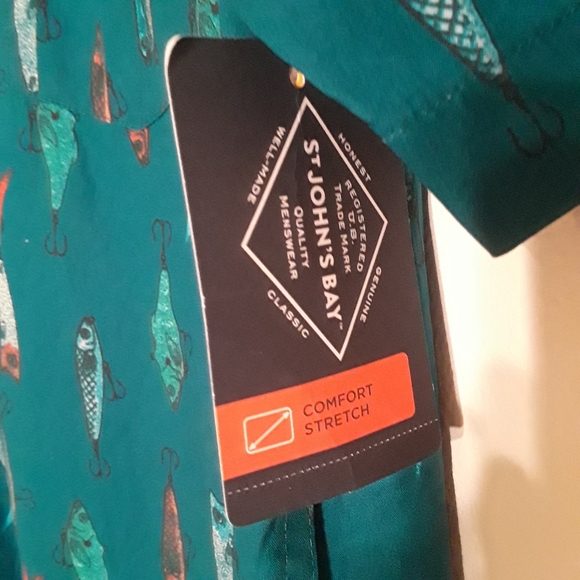 St John's Bay Men Shirt - Picture 4 of 4